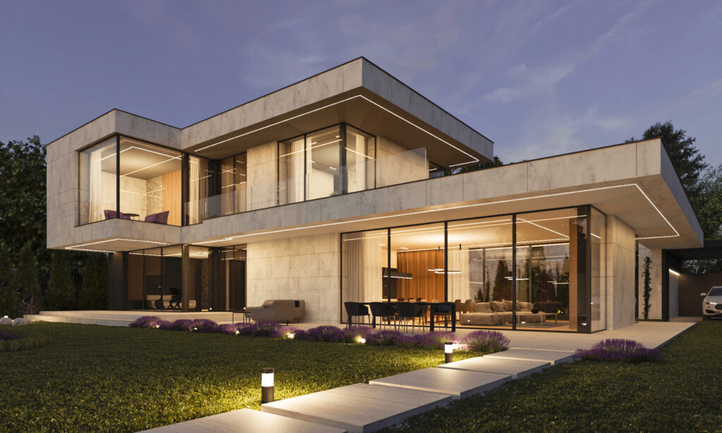 house-modern-style-with-courtyard-panoramic-windows-3d-render-house